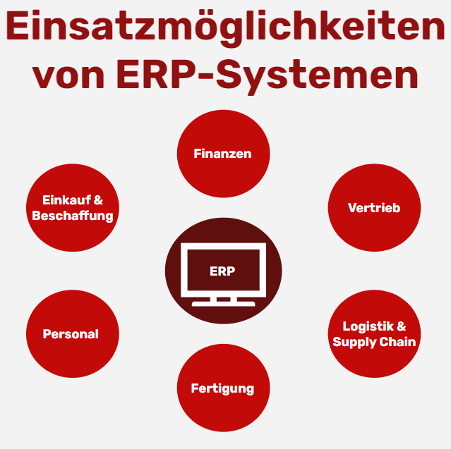 Einsatzmöglichkeiten von ERP-Systemen