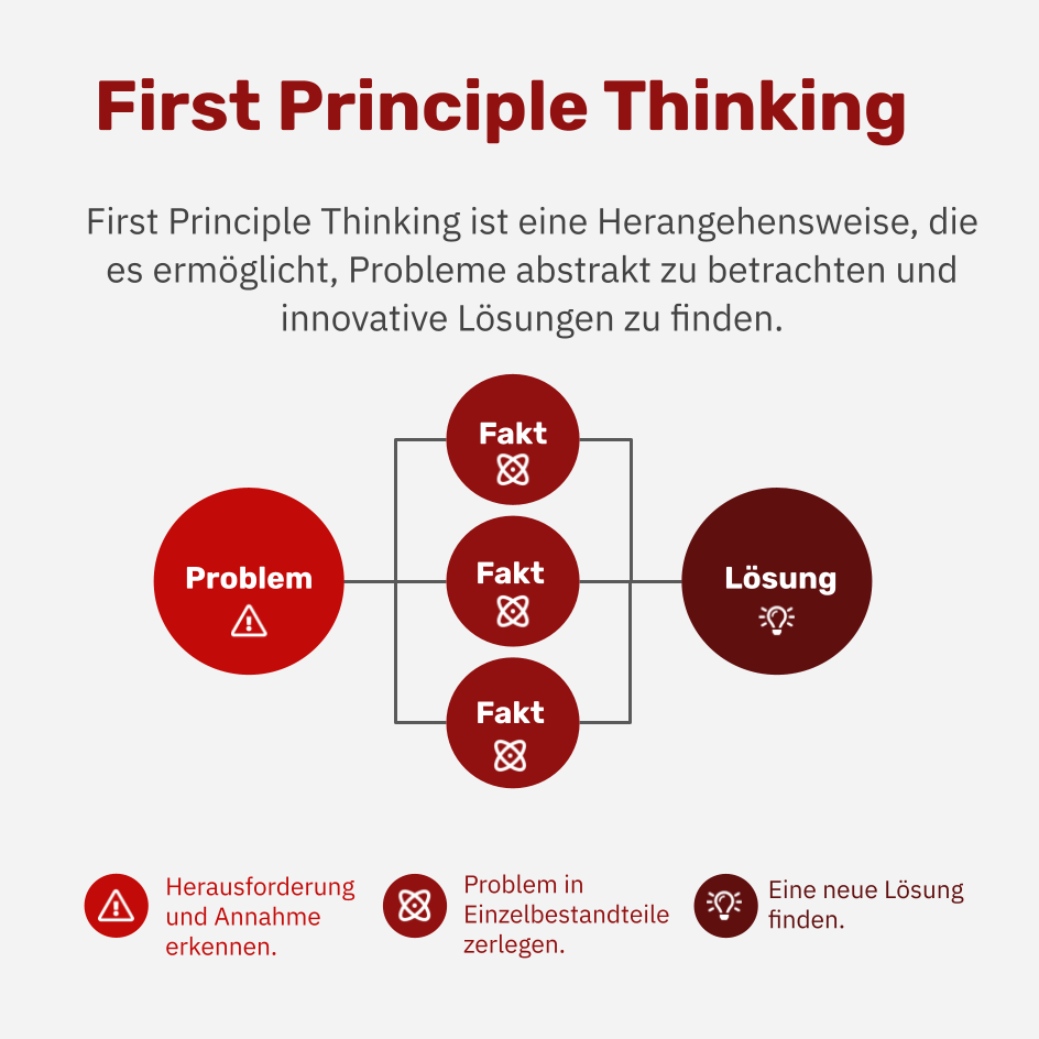 Was ist First Principle Thinking?