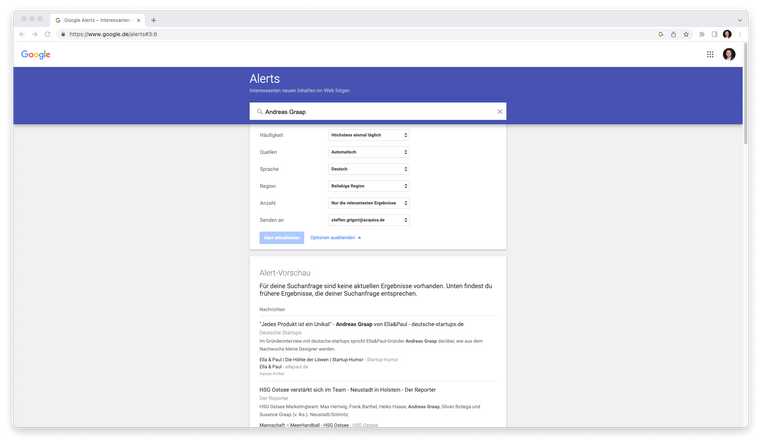 Google Alerts Schritt-für-Schritt-Anleitung: Dafür kannst du sie nutzen ...
