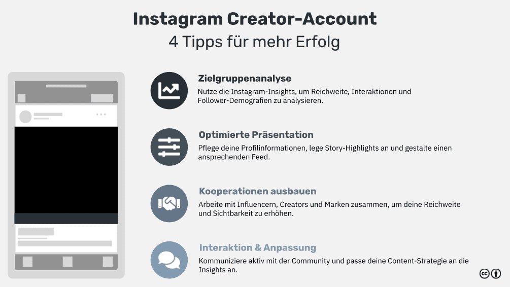 Wie erstelle ich ein Creator Konto auf Instagram?