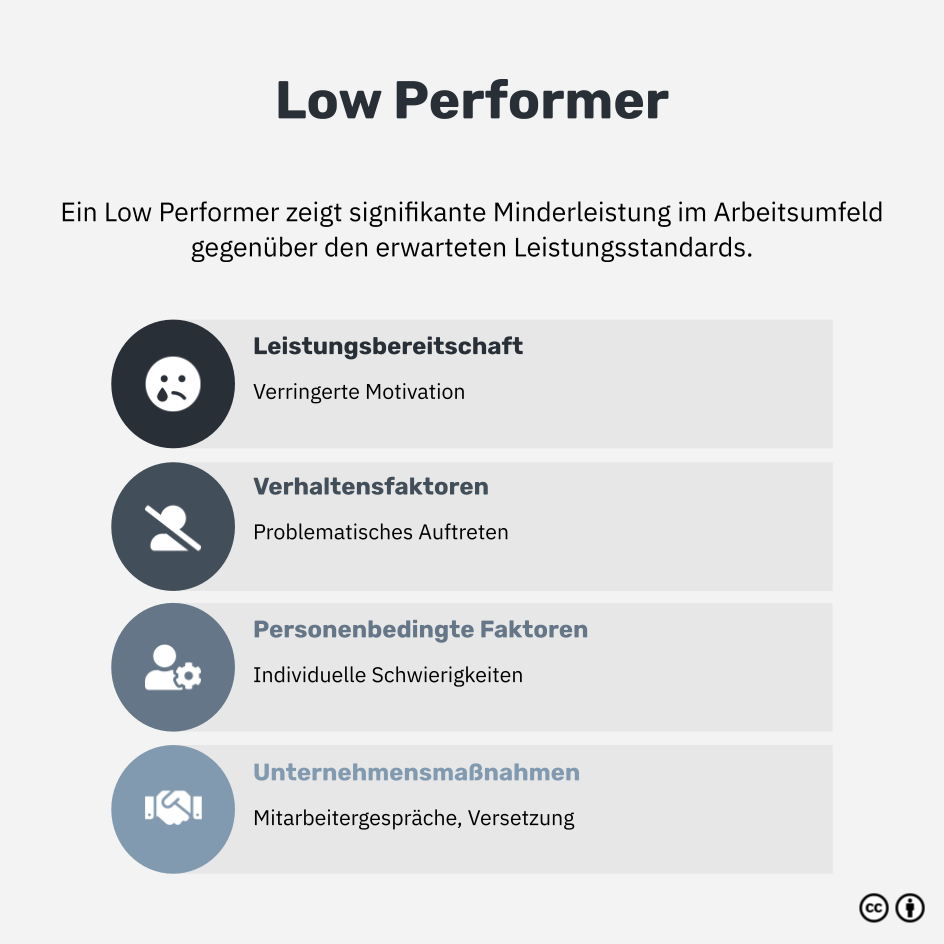 Was ist ein Low Performer?