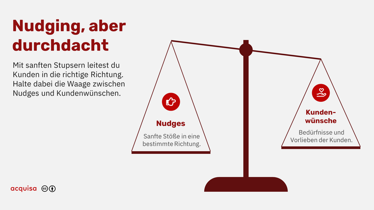 Nudging Example Nudging im Marketing: Beispiele, Einsatzmöglichkeiten und Fallstricke ...